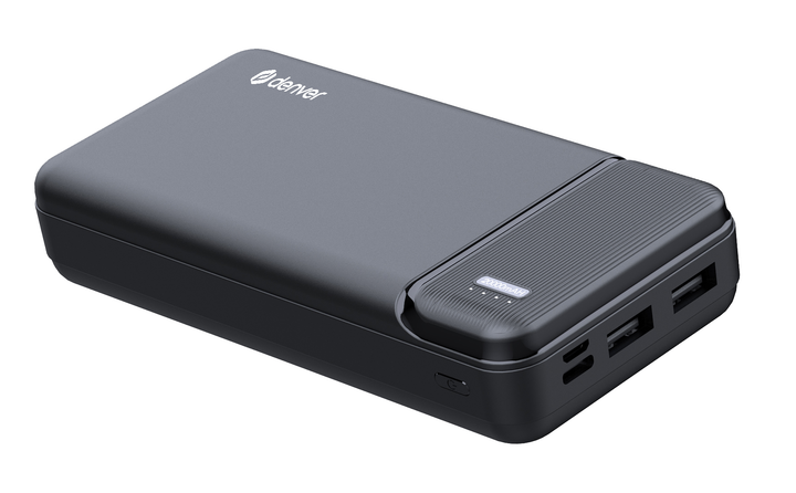 Powerbank Denver PBS-20007 20000 mAh Black (5706751063633) - obraz 2