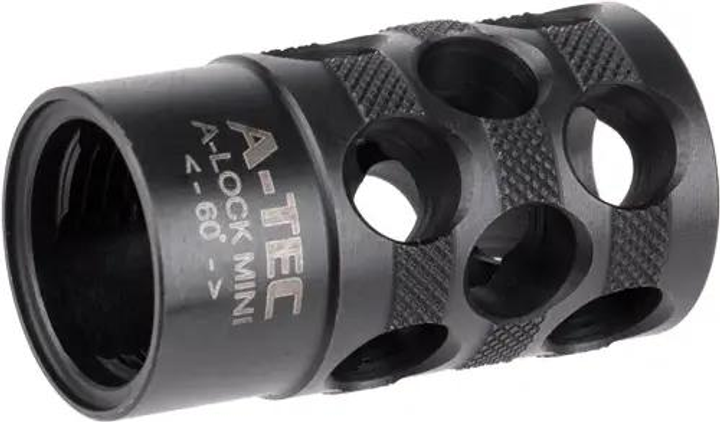 Дульный тормоз-компенсатор A-TEC Mini Muzzle Brake универсальный быстросъемный. Резьба - A-Lock Mini - изображение 1