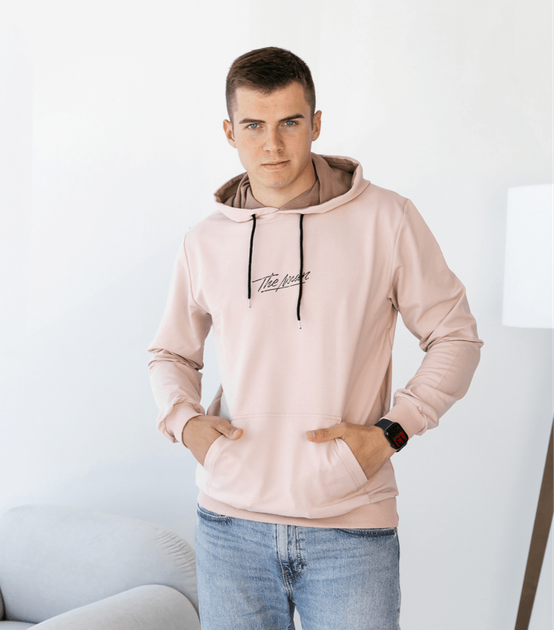 Мужское худи с принтом - HECTOR - 17278 - XXL - Светло-бежевый - Фото 1 Мужское худи с принтом - HECTOR - 17278 - XXL - Светло-бежевый - изображение 1