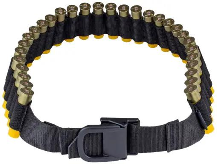 Патронташ DANAPER Cartridge belts Black на 30 патронів - зображення 1