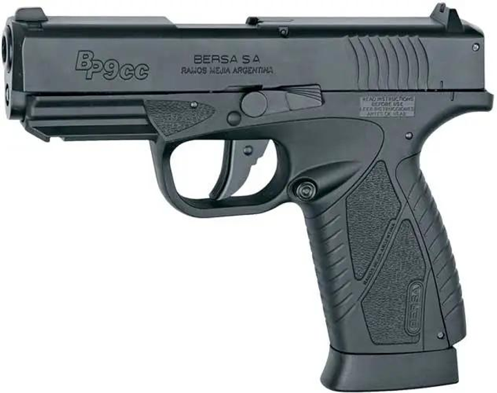 Пістолет пневматичний ASG Bersa BP9CC Blowback BB кал. 4.5 мм - зображення 2