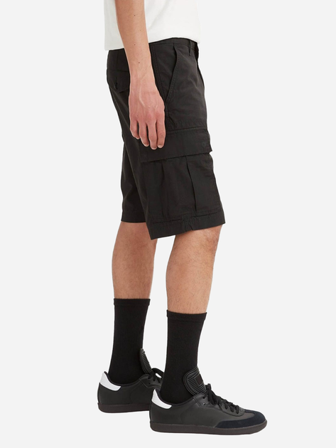 Шорти подовжені чоловічі Levi's Carrier Cargo Shorts 23251-0060 31 Чорні (5401128048328) - зображення 3