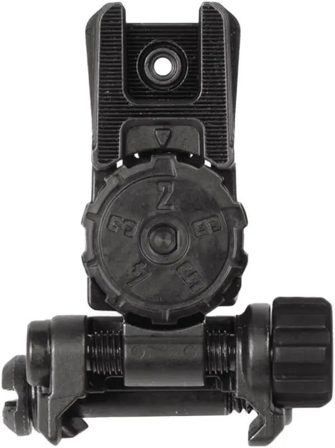 Целик складной Magpul MBUS Pro LR Sight регулируемый - черный - изображение 2