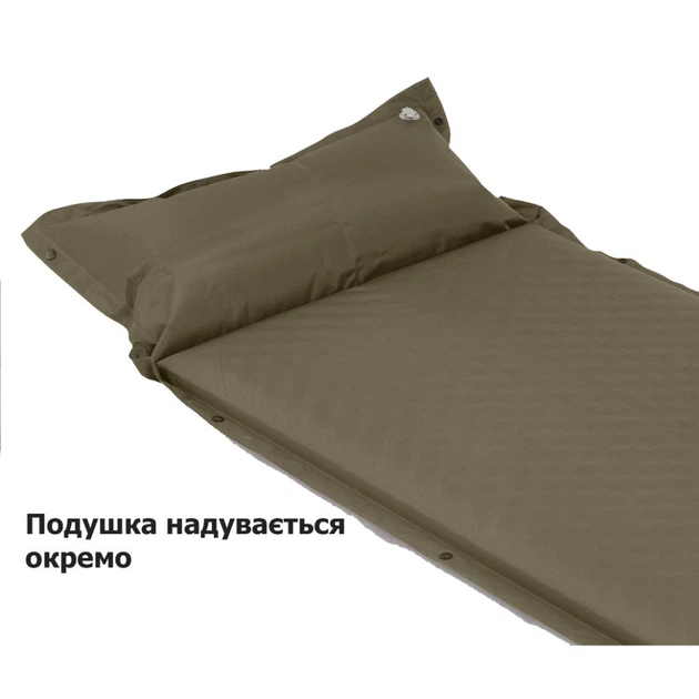 Коврик самонадувающийся одноместный с подушкой Naturehike CNK2300DZ014, 30мм, темно-зеленый - Фото 4 Коврик самонадувающийся одноместный с подушкой Naturehike CNK2300DZ014, 30мм, темно-зеленый - изображение 4