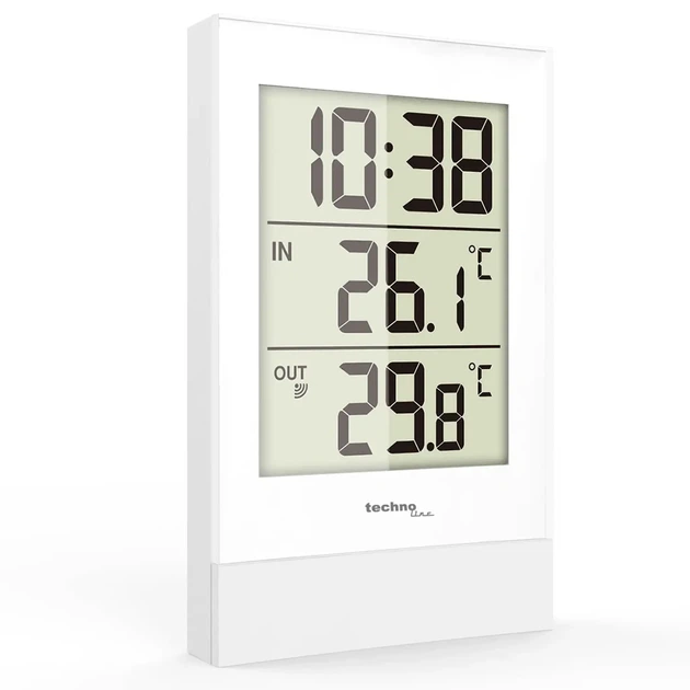 Цифровой термометр Technoline WS9178 White (WS9178) с беспроводным датчиком - изображение 2
