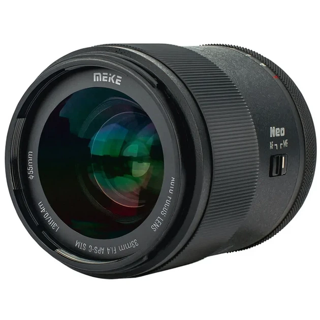 Объектив Meike 33 mm F1.4 CF STM E-mount для Sony E-mount MK-3314CFSTM-E - Фото 1 Объектив Meike 33 mm F1.4 CF STM E-mount для Sony E-mount MK-3314CFSTM-E - изображение 1