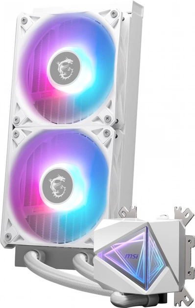 Chłodzenie wodne MSI MAG CoreLiquid I240 White (306-7ZW7A21-C24) - obraz 7