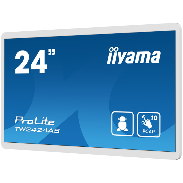 Монитор 24" IIYAMA ProLite сенсорный Android 12 White (TW2424AS-W1) - изображение 3
