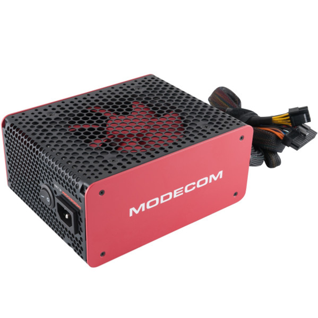 Блок питания для компьютера MODECOM Volcano 650Вт Bronze ( ZAS-MC85-SM-650-ATX-VOLCA) - изображение 1