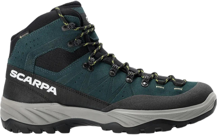 Ботинки с Gore-Tex Scarpa Boreas GTX 43,5 Petrol/Lime - изображение 2