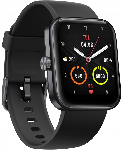 Smartwatch 70mai Maimo WT2105 Black (6971669781279) - obraz 1