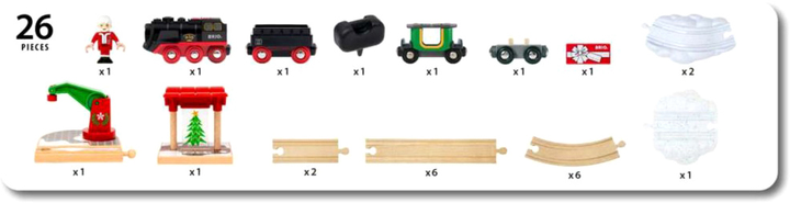 Zestaw do zabawy Ravensburger Brio Christmas (7312350360141) - obraz 4