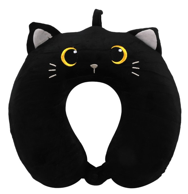 Poduszka pod szyję iTotal XL2184A Black Cat (8059037071936) - obraz 1