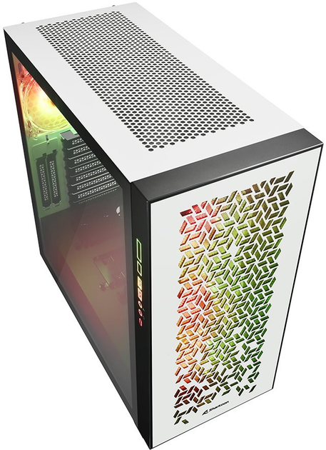 Obudowa Sharkoon Elite Shark CA300H RGB White (4044951030422) - obraz 2