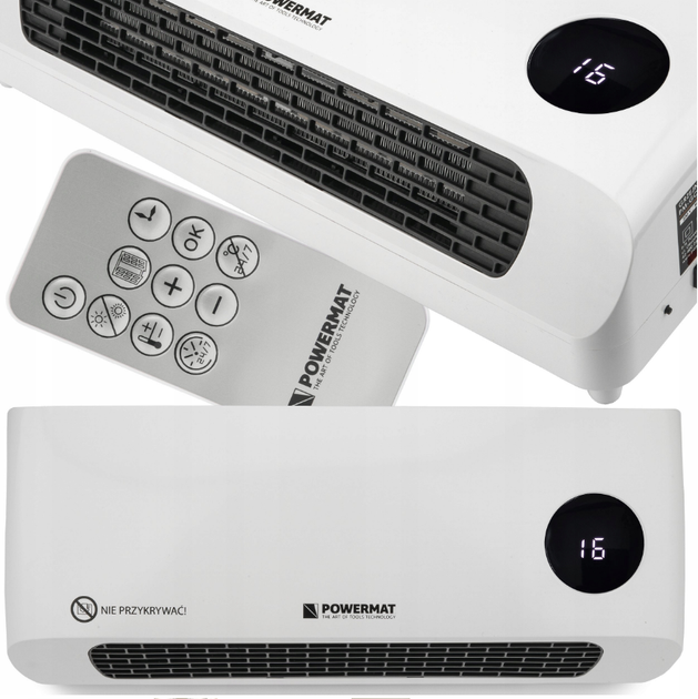 Тепловая завеса Powermat 2000Вт Белый - Фото 2 Тепловая завеса Powermat 2000Вт Белый - изображение 2