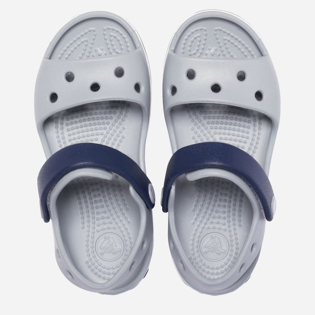 Дитячі сандалі для хлопчика Crocs 12856 20-21 Сірі (191448656741) - зображення 2