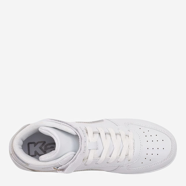 Sneakersy dziecięce dla dziewczynki Kappa 242610GC-1017 40 Białe (4066585160580) - obraz 6