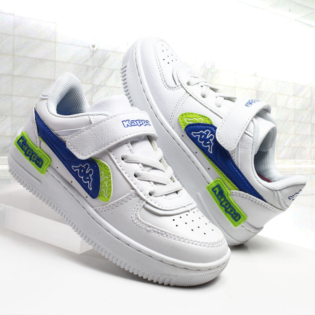 Sneakersy chłopięce Kappa 260971NCK-1060 29 Białe (4056142969206) - obraz 4