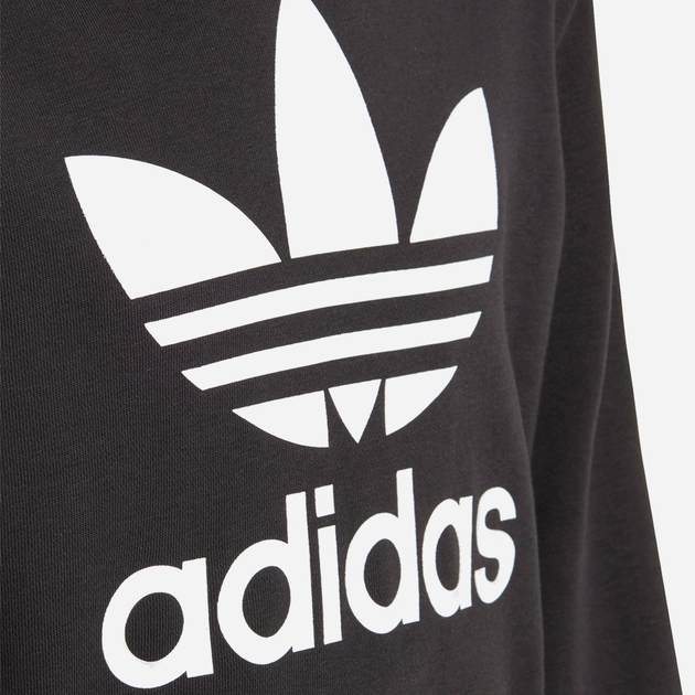 Bluza z kapturem młodzieżowa chłopięca adidas DV2870 158 cm Czarna (4060515106754) - obraz 2