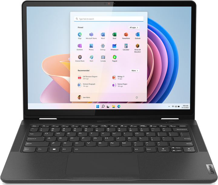 Ноутбук 13.3" Lenovo 13w Yoga Gen 2 4G/LTE AMD Ryzen 5 7530U RAM 8GB SSD 512GB 14час батарея Win11 (UKR) - изображение 3