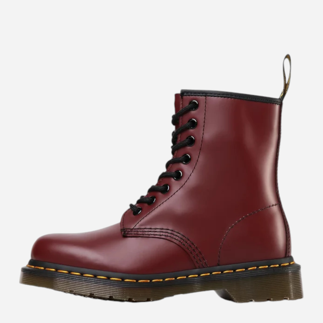 Жіночі берці високі Dr. Martens 1460 Smooth 11822600 40 Бордові (800090796629) - зображення 5