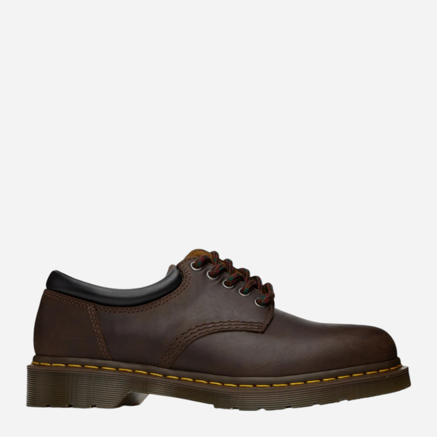 Buty derby męskie skórzane Dr. Martens Gaucho Crazy Horse 11849201 45 Ciemnobrązowe (0800090801712) - obraz 1