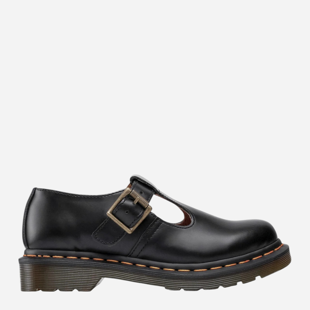 Жіночі туфлі Мері Джейн зі шкіри Dr. Martens Polley 14852001 38 Чорні (0883985498266) - зображення 1