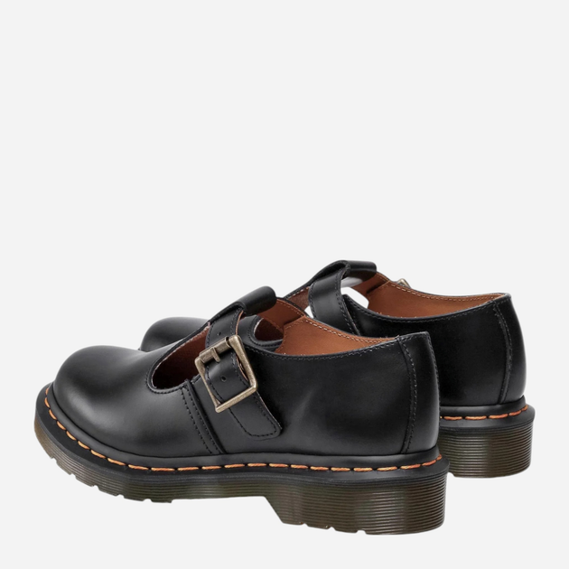 Жіночі туфлі Мері Джейн зі шкіри Dr. Martens Polley 14852001 38 Чорні (883985498266) - зображення 4