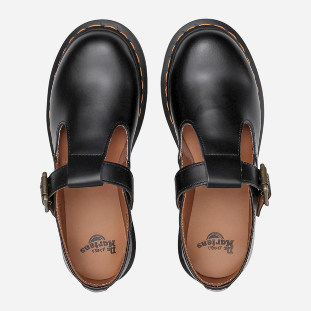 Жіночі туфлі Мері Джейн зі шкіри Dr. Martens Polley 14852001 41 Чорні (883985498297) - зображення 5