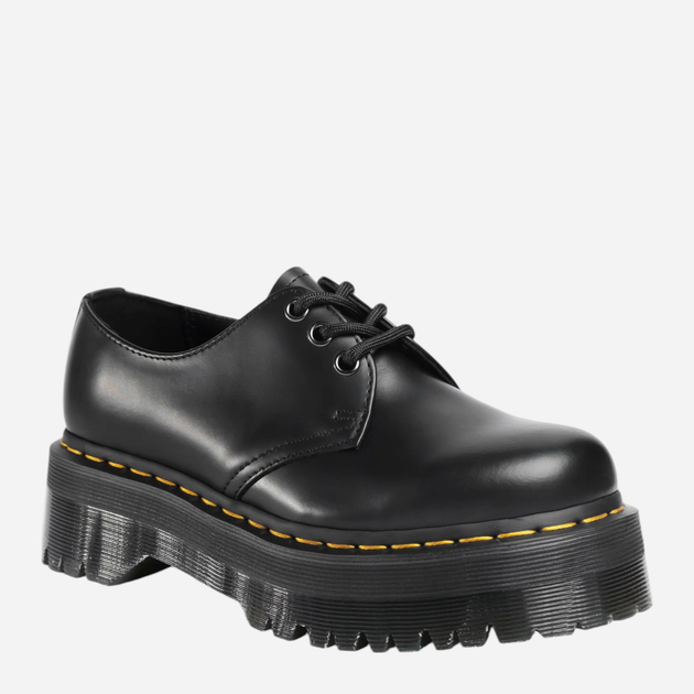Buty derby damskie na platformie Dr. Martens 1461 Quad 25567001 38 Czarne (190665329452) - obraz 4