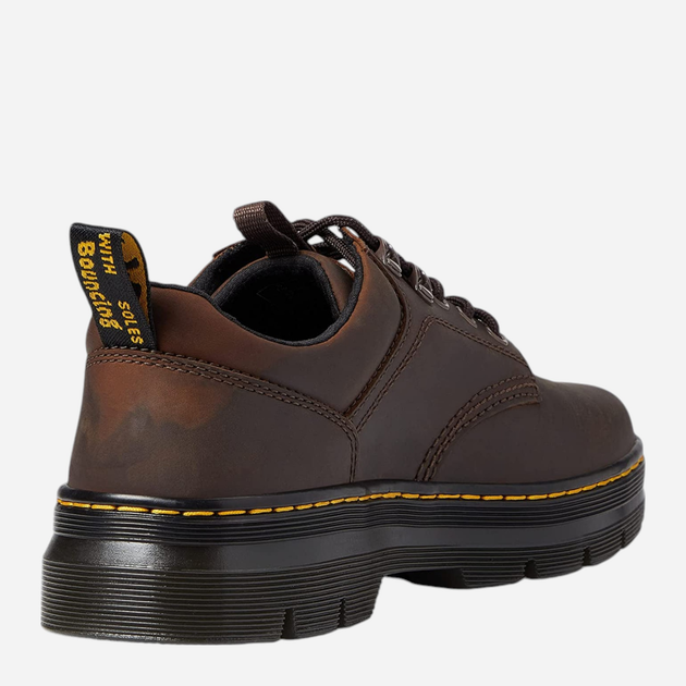 Чоловічі туфлі Dr. Martens Reeder Gaucho Crazy Horse 27103207 42 Темно-коричневі (190665435900) - зображення 4