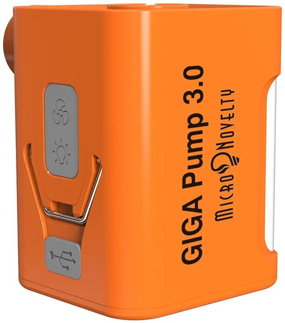 Pompka akumulatorowa powietrza Aerogogo Giga Pump 3.0 P3G-01 Orange (6975272630139) - obraz 1