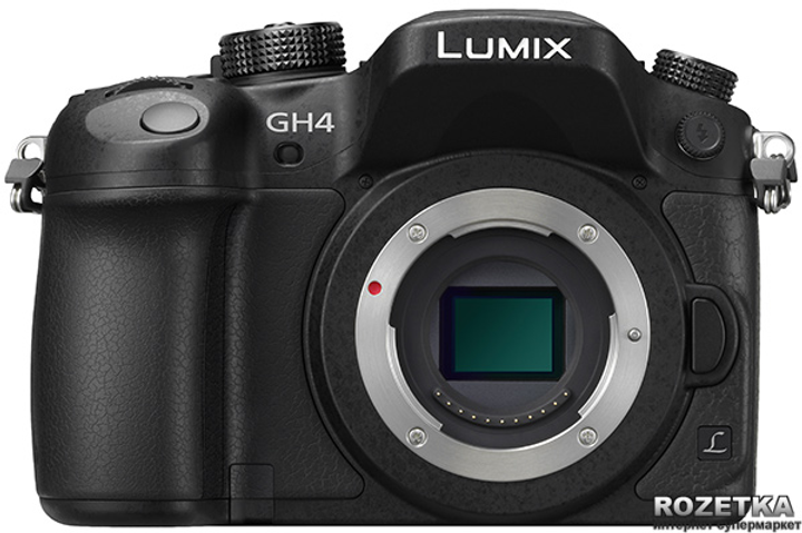 Фотоаппарат Panasonic Lumix DMC-GH4 Body Black (DMC-GH4EE-K