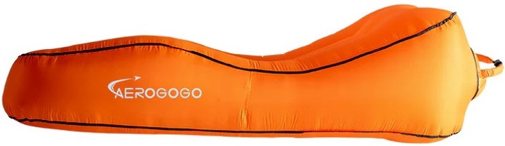 Надувний матрац для кемпінгу Aerogogo Air Lounger CL1 Orange (6975272630283) - зображення 1