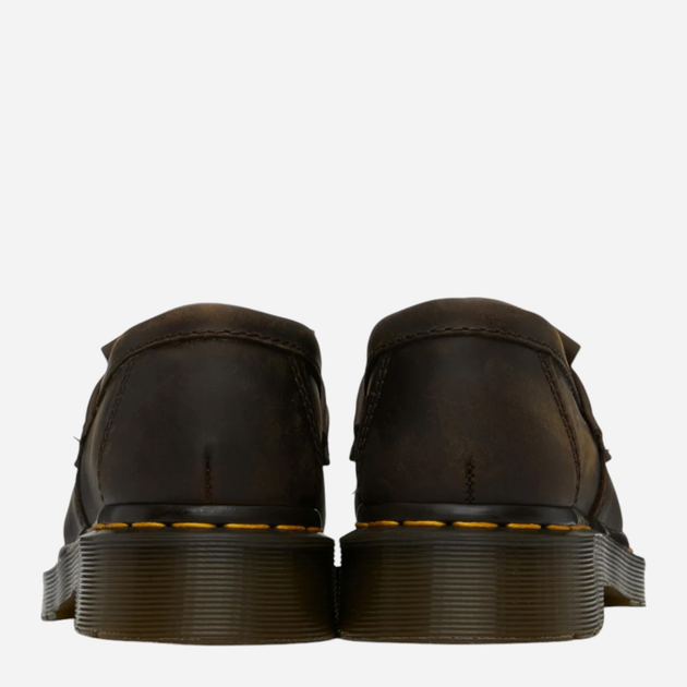 Чоловічі лофери зі шкіри Dr. Martens Adrian Crazy Horse 30917201 46 Темно-коричневі (190665589382) - зображення 4