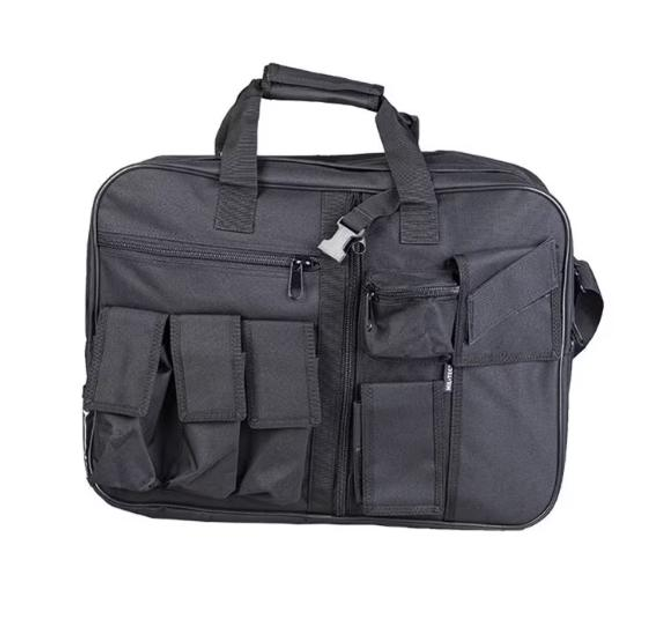 Сумка Mil-Tec Cargo Musette Bag 35l Black (M-T) - изображение 1