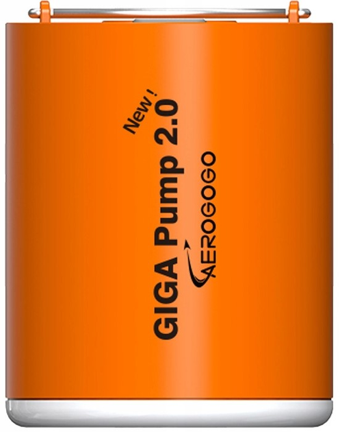 Акумуляторний насос для повітря Aerogogo Giga Pump 2.0 P2G-01 Orange (6975272630528) - зображення 1