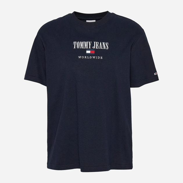 Футболка жіноча Tommy Jeans DW0DW16154-DW5 M Блакитна (8720644428269) - зображення 6