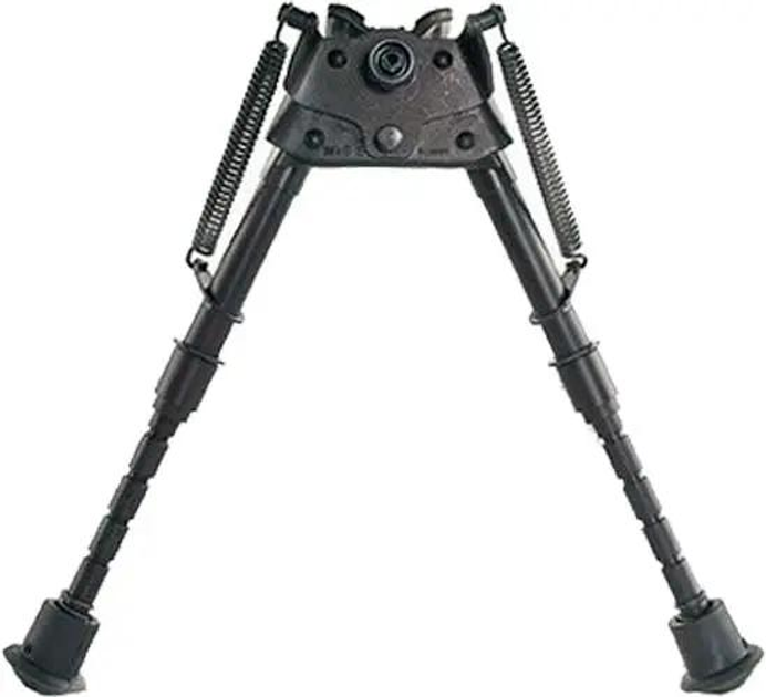 Сошки Harris Bipod S-BRM на антабку. 15,2-22,9 см. Шарнірна база. Підпружинені ніжки - зображення 1