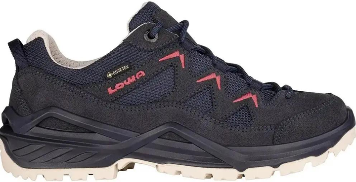 Кросівки з Gore-Tex Lowa Sirkos Evo GTX LO W 37 Navy-Redwood - зображення 1