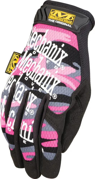 Рукавички Mechanix Women's Original S Pink Camo - зображення 1