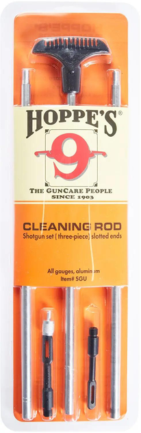Шомпол складаний Hoppe`s для гладкоствольної зброї. Алюмінієвий. 82 см. 8/32 F - зображення 1