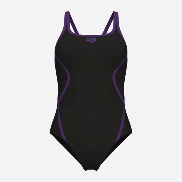 Акція на Купальник суцільний жіночий Arena Pro_File Swimsuit Solid 008055-590 44 Чорний від Rozetka