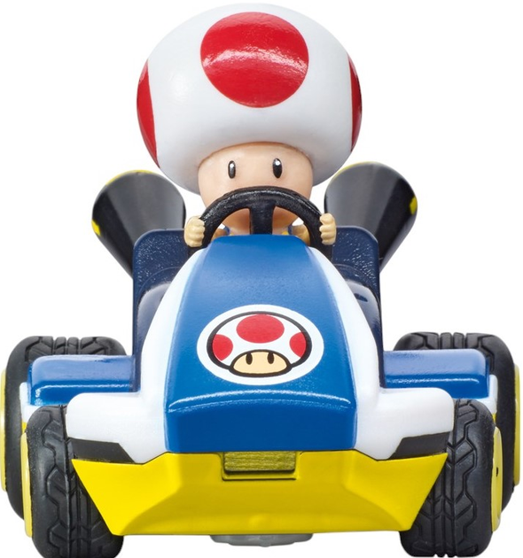 Машинка на радіокеруванні Carrera Mario Kart Mini RC Toad (9003150123637) - зображення 2