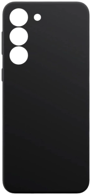 Панель 3mk Silicone Case для Samsung Galaxy S23+ 5G Black (5903108499279) - зображення 9