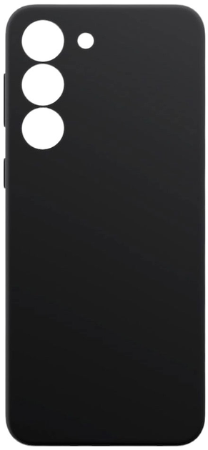 Панель 3mk Silicone Case для Samsung Galaxy S23+ 5G Black (5903108499279) - зображення 7