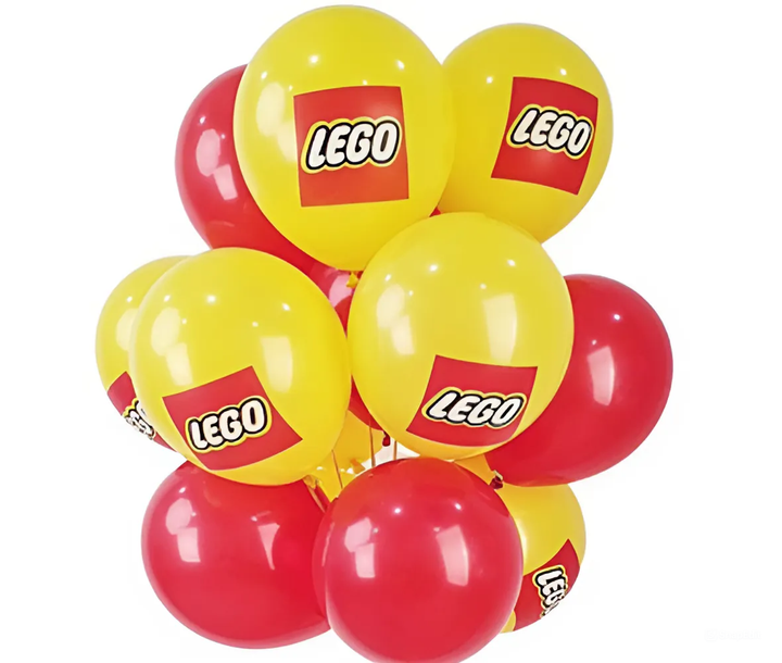 Воздушный Шарик С надписью Lego На Желтом - изображение 2