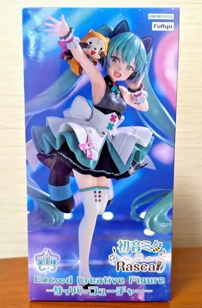 Фигурка FuRyu Хацунэ Мику Hatsune Miku Rascal Cyber 23 см FR HM RC - Фото 3 Фигурка FuRyu Хацунэ Мику Hatsune Miku Rascal Cyber 23 см FR HM RC - изображение 3
