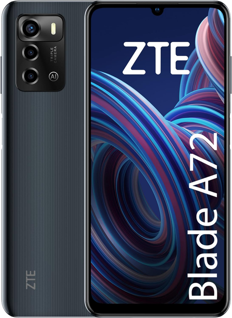 Smartfon ZTE Blade A72 5G 4/64GB Space Gray (8032325335064) (868367060771775) - Outlet - obraz 1