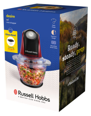 Подрібнювач Russell Hobbs 27130-56 Desire Mini Chopper (7030815) - изображение 8